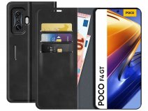 Just in Case Slim Wallet Case Zwart - Xiaomi Poco F4 GT hoesje