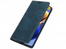 Just in Case Slim Wallet Case Blauw - Xiaomi Poco F4 GT hoesje