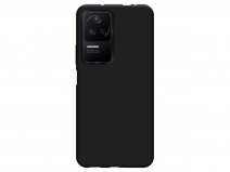 Just in Case Black TPU Case - Xiaomi Poco F4 hoesje