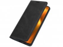 Just in Case Slim Wallet Case Zwart - Xiaomi Poco F4 hoesje