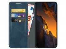 Just in Case Slim Wallet Case Blauw - Xiaomi Poco F5 hoesje