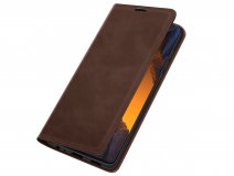 Just in Case Slim Wallet Case Bruin - Xiaomi Poco F5 hoesje