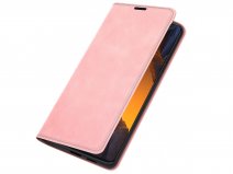 Just in Case Slim Wallet Case Roze - Xiaomi Poco F5 hoesje