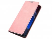 Just in Case Slim Wallet Case Roze - Xiaomi Poco F5 Pro hoesje