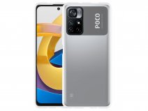 Just in Case Crystal Clear TPU Case - Xiaomi Poco M4 Pro 5G hoesje