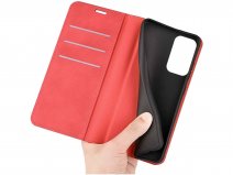 Just in Case Slim Wallet Case Rood - Xiaomi Poco M4 Pro 5G hoesje
