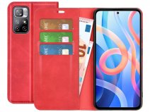 Just in Case Slim Wallet Case Rood - Xiaomi Poco M4 Pro 5G hoesje
