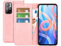 Just in Case Slim Wallet Case Roze - Xiaomi Poco M4 Pro 5G hoesje