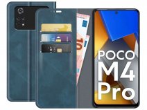 Just in Case Slim Wallet Case Blauw - Xiaomi Poco M4 Pro hoesje