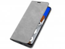 Just in Case Slim Wallet Case Grijs - Xiaomi Poco M4 Pro hoesje