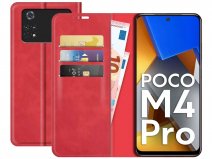 Just in Case Slim Wallet Case Rood - Xiaomi Poco M4 Pro hoesje