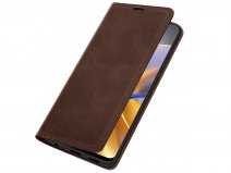 Just in Case Slim Wallet Case Bruin - Xiaomi Poco M5s hoesje