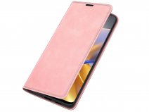 Just in Case Slim Wallet Case Roze - Xiaomi Poco M5s hoesje