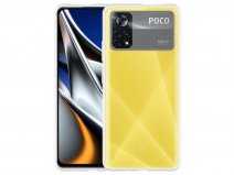 Just in Case Crystal Clear TPU Case - Xiaomi Poco X4 Pro hoesje