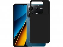 Just in Case TPU Case Zwart - Xiaomi Poco X6 hoesje