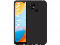 Just in Case Black TPU Case - Xiaomi Redmi 10C hoesje