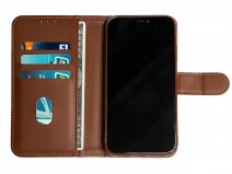 CaseBoutique Classic Card Wallet Cognac - Xiaomi Redmi 13C hoesje