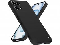 CaseBoutique Camera Cover TPU Case Zwart - Xiaomi Redmi 17 hoesje