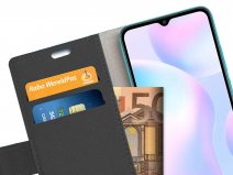 Just in Case Wallet Case Zwart - Xiaomi Redmi 9A hoesje