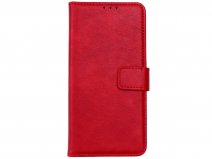 CaseBoutique Classic Card Wallet Cognac Rood - Xiaomi Redmi A5 hoesje