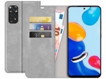 Just in Case Slim Wallet Case Grijs - Xiaomi Redmi Note 11/11s hoesje