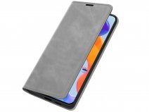 Just in Case Slim Wallet Case Grijs - Xiaomi Redmi Note 11 Pro hoesje
