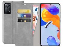 Just in Case Slim Wallet Case Grijs - Xiaomi Redmi Note 11 Pro hoesje