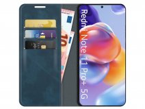Just in Case Slim Wallet Case Blauw - Xiaomi Redmi Note 11 Pro+ hoesje
