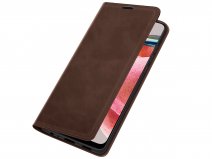 Just in Case Slim Wallet Case Bruin - Xiaomi Redmi Note 12 4G hoesje