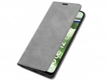 Just in Case Slim Wallet Case Grijs - Xiaomi Redmi Note 12 5G hoesje
