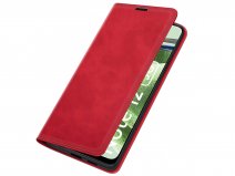 Just in Case Slim Wallet Case Rood - Xiaomi Redmi Note 12 5G hoesje