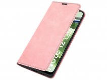 Just in Case Slim Wallet Case Roze - Xiaomi Redmi Note 12 5G hoesje