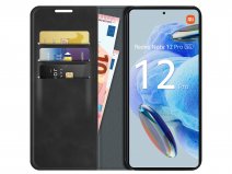 Just in Case Slim Wallet Case Zwart - Xiaomi Redmi Note 12 Pro 5G hoesje