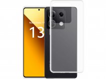 Just in Case TPU Case Doorzichtig - Xiaomi Redmi Note 13 5G hoesje