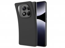 Just in Case TPU Case Zwart - Xiaomi Redmi Note 14 Pro (4G) hoesje