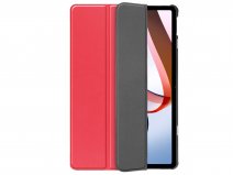 Smart Slimfit Stand Folio Case Rood - Xiaomi Redmi Pad Hoesje